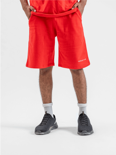 Red Logo Shorts