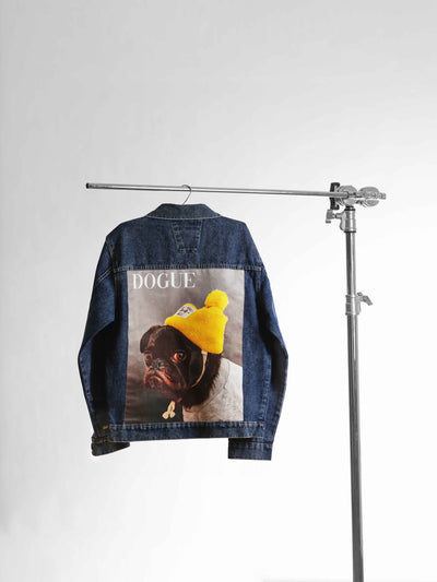 Lenny | Denim Jacket | Dark Blue - Cancelled Plans shop