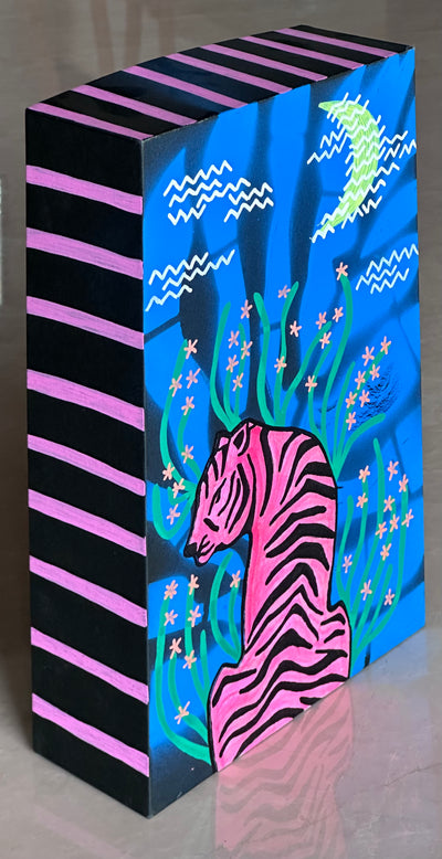 Irredescent under the night sky