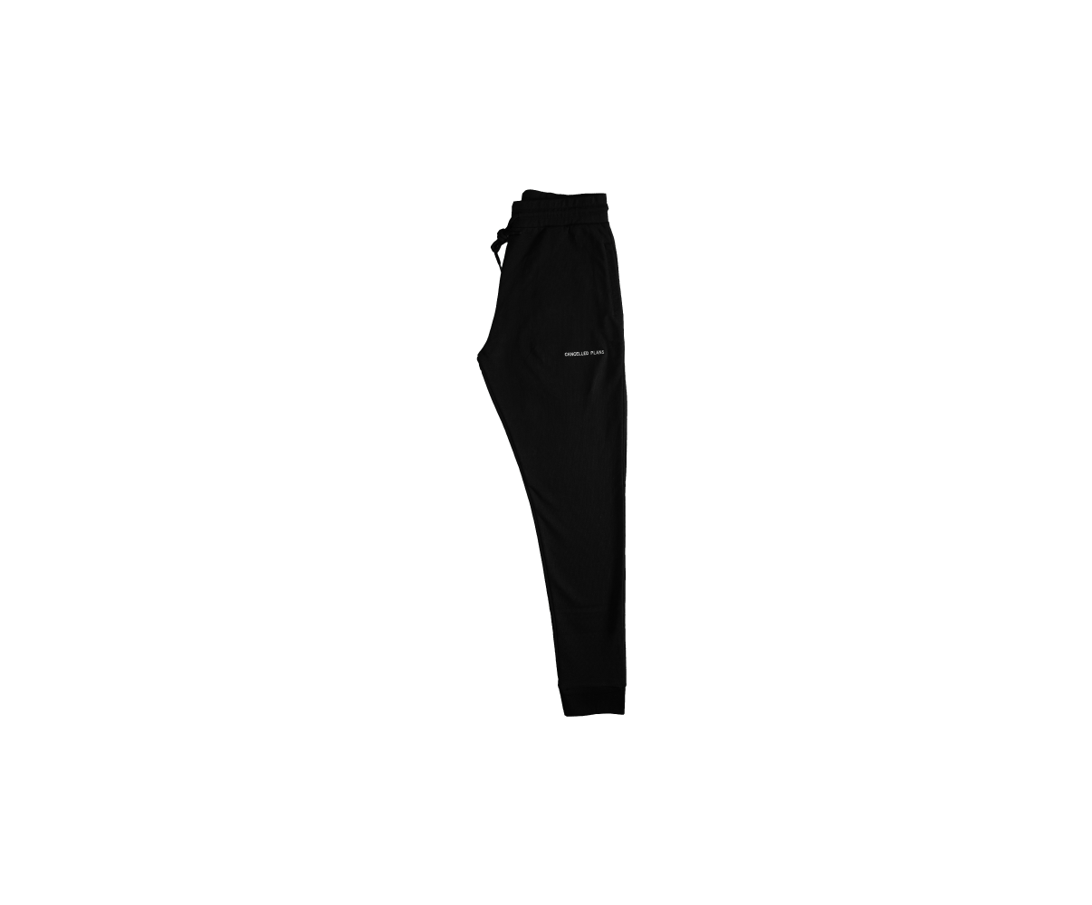 Black Logo Jogger