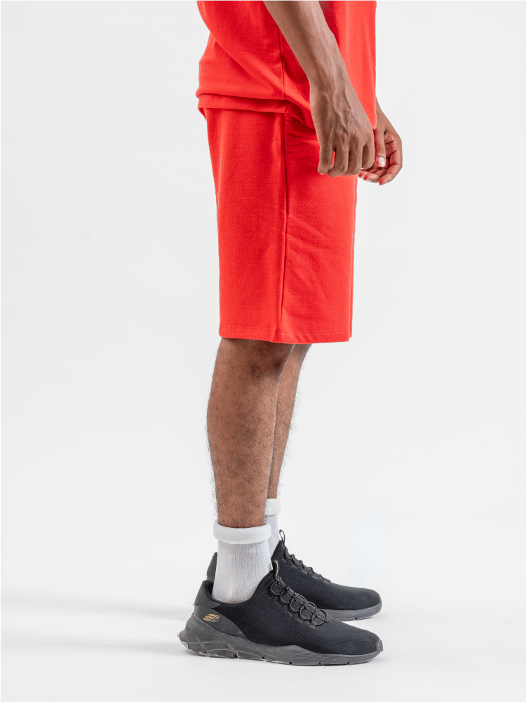 Red Logo Shorts