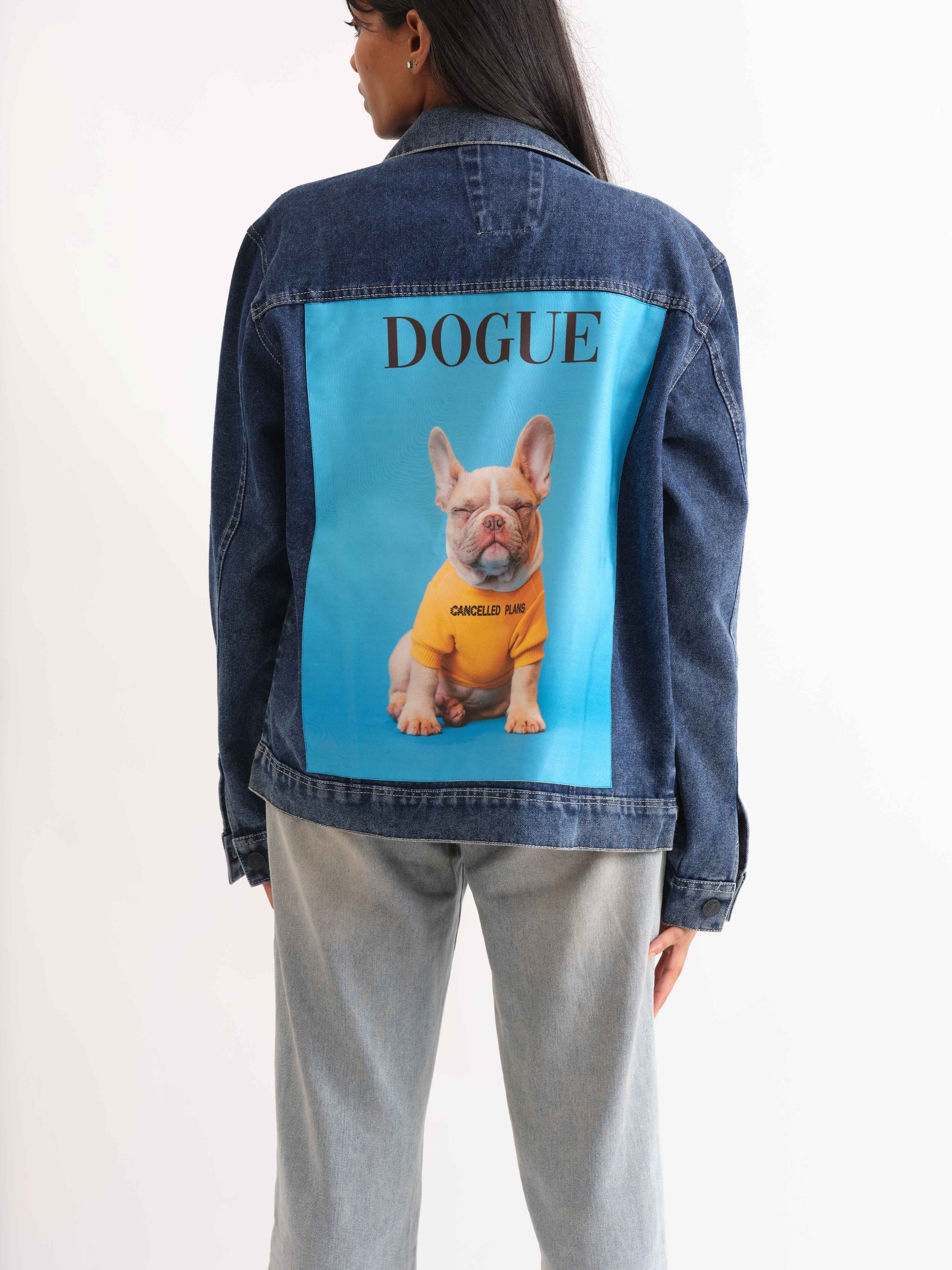 Bradley | Denim Jacket | Dark Blue - Cancelled Plans shop