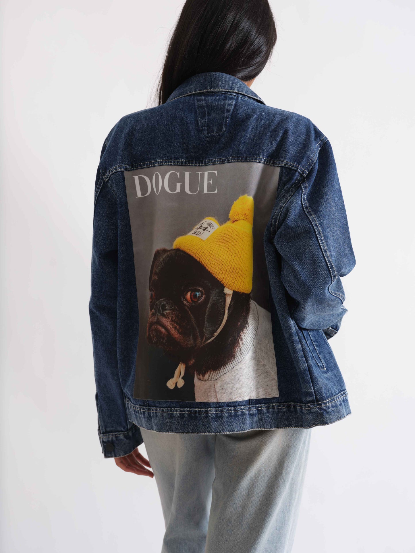 Lenny | Denim Jacket | Dark Blue - Cancelled Plans shop