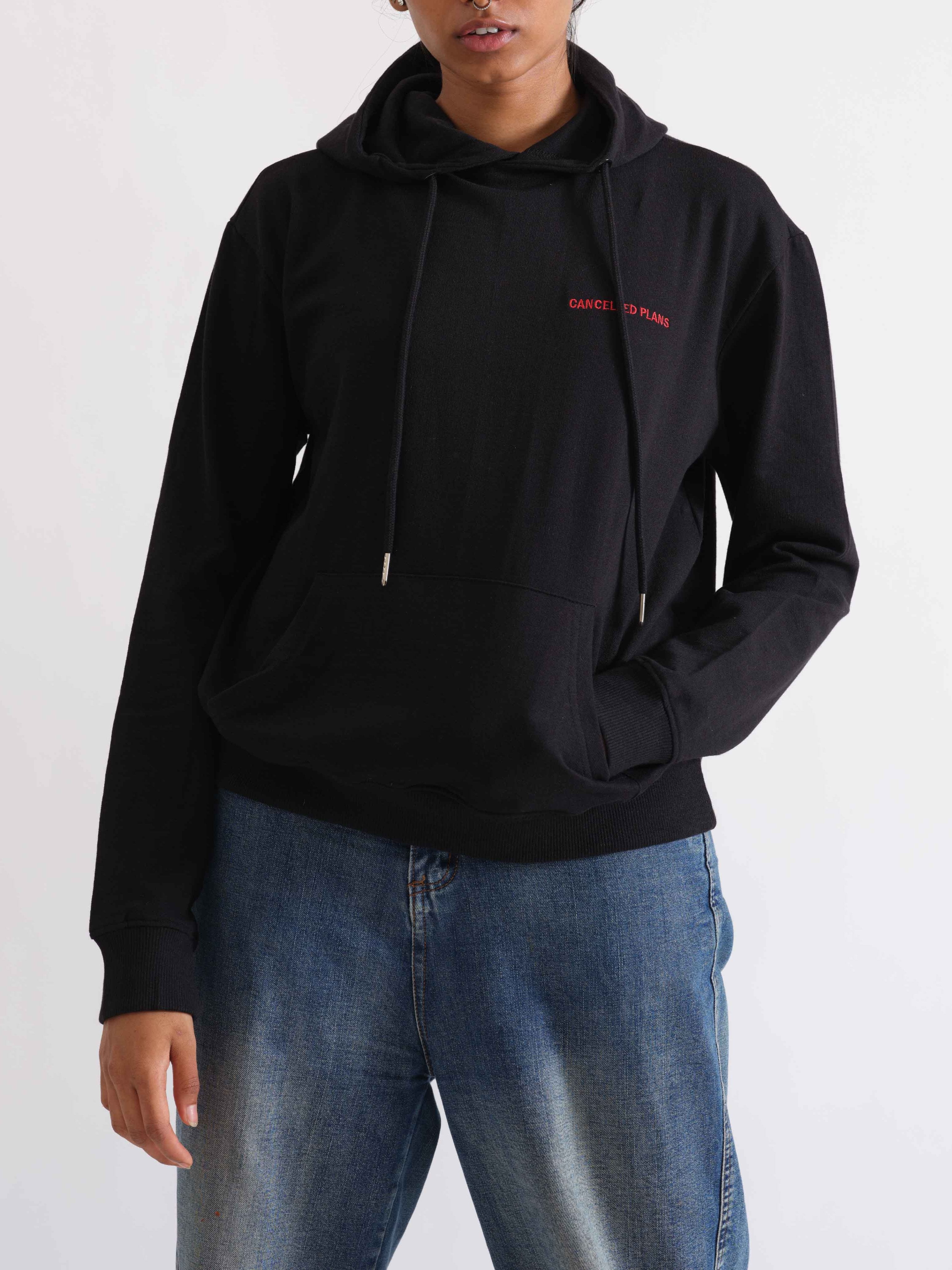 Naomi | Hoodie | Black - Cancelled Plans shop