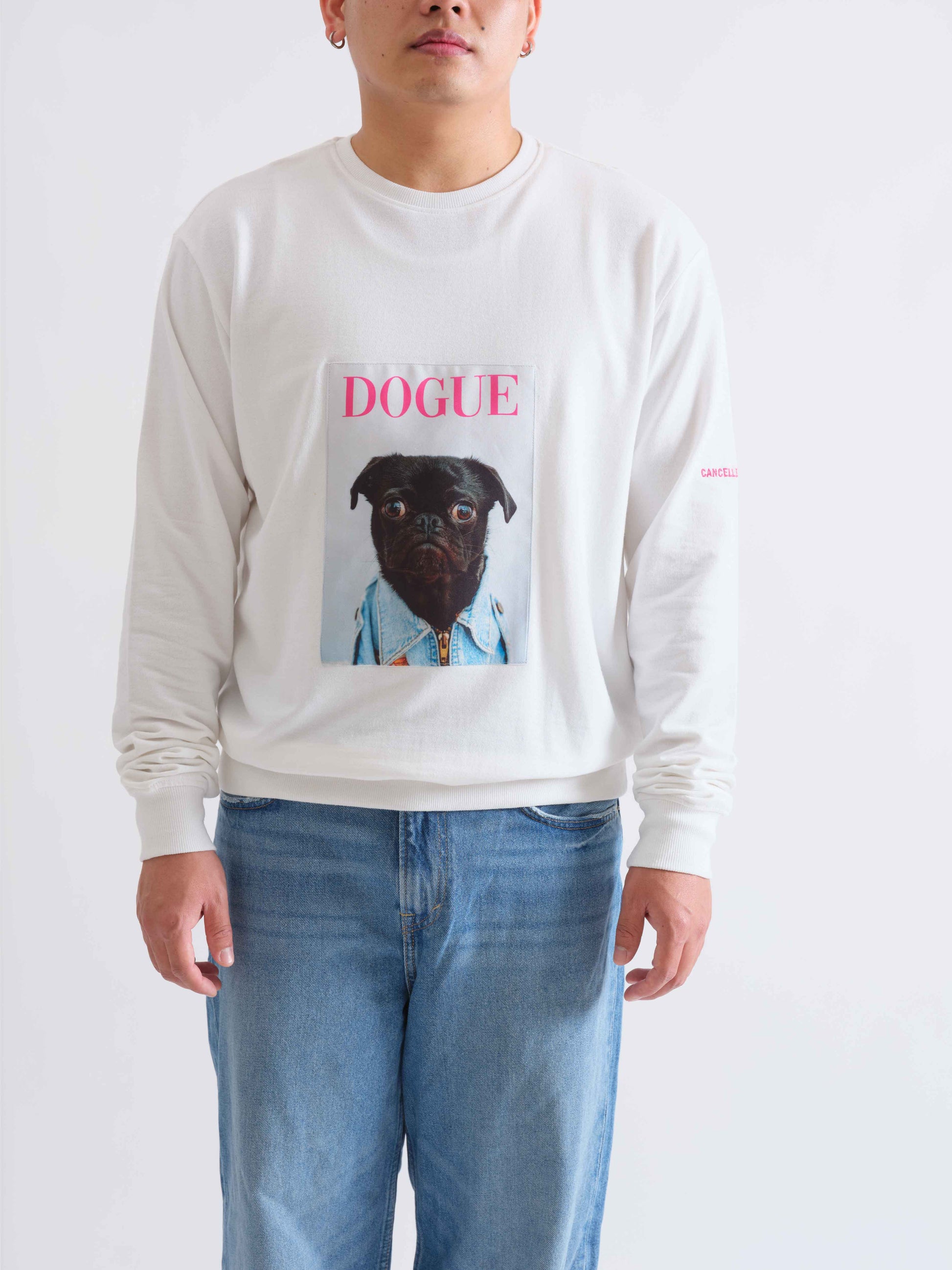 Tyra | Sweatshirt | White - Cancelled Plans shop