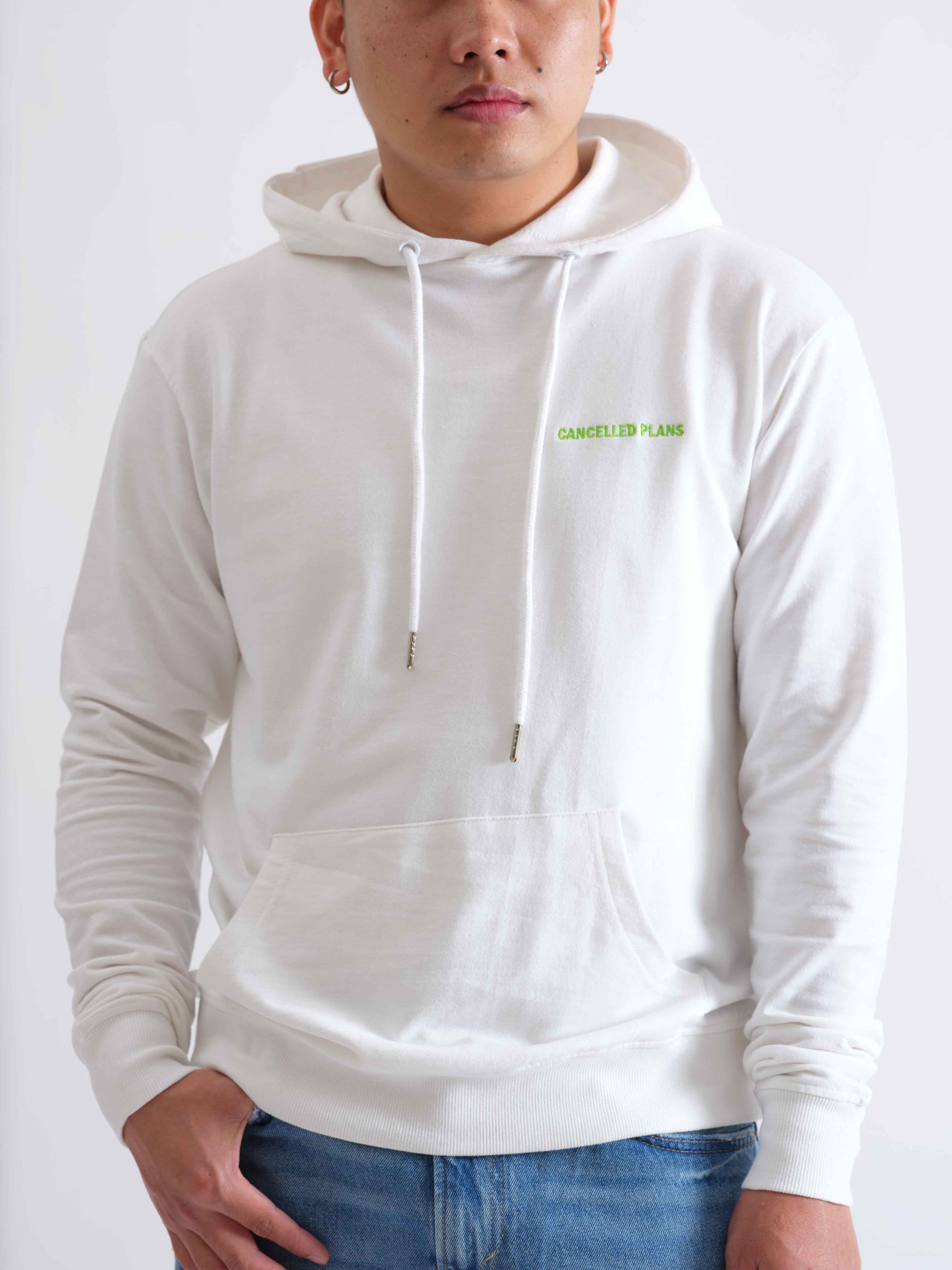 Snoop | Hoodie | White - Cancelled Plans shop