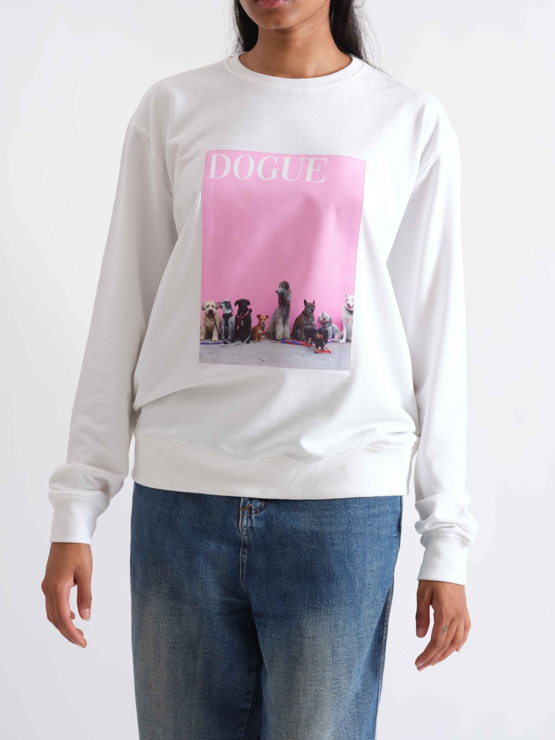Queens | Sweatshirt | White - Cancelled Plans shop