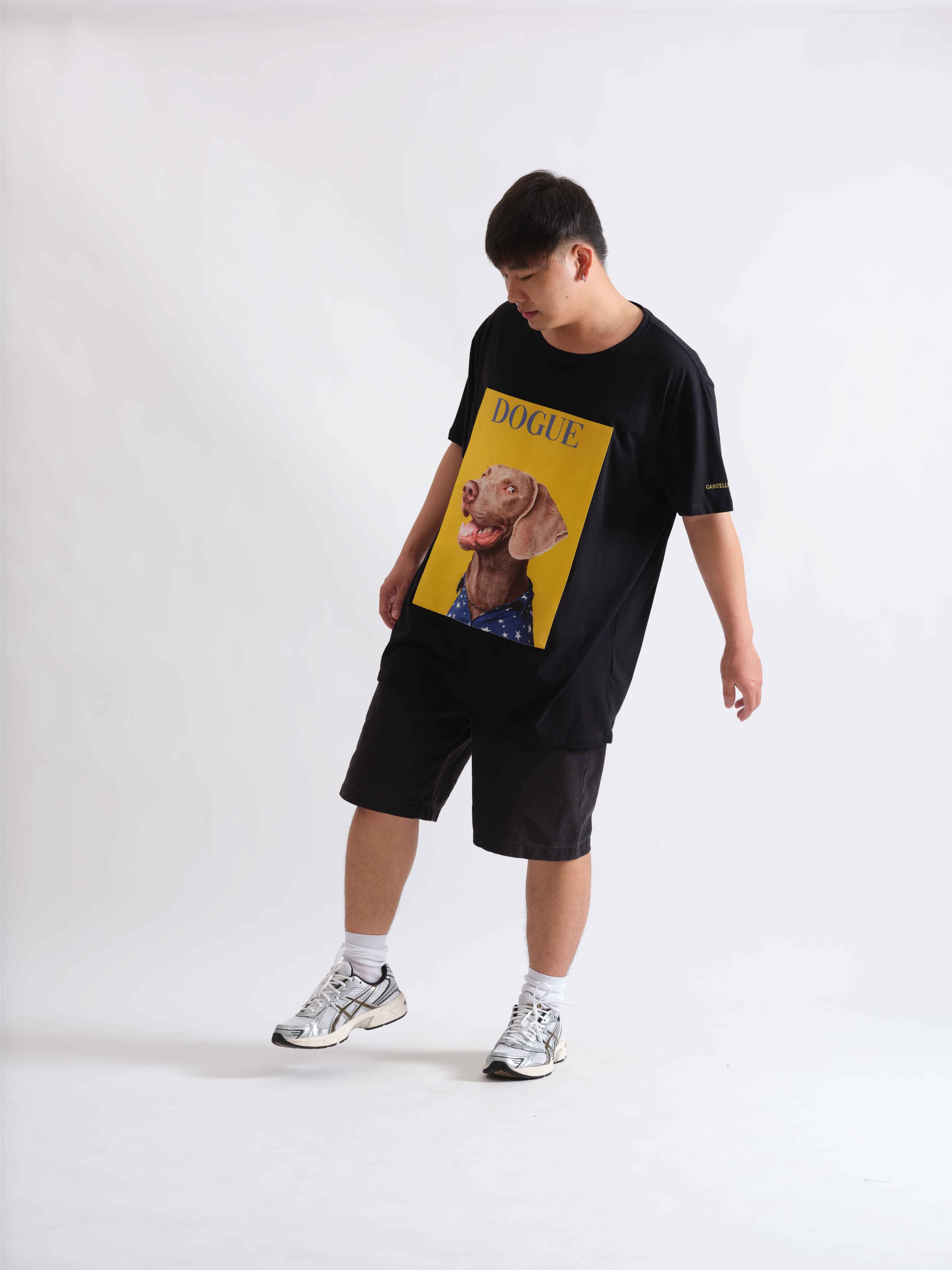 Timothee | T-shirt | Black - Cancelled Plans shop