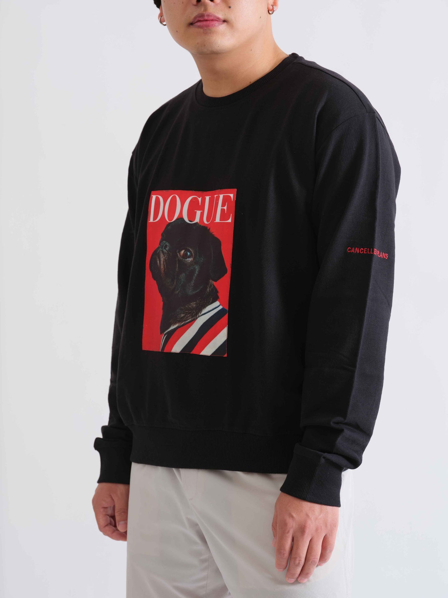 Naomi | Sweatshirt | Black - Cancelled Plans shop