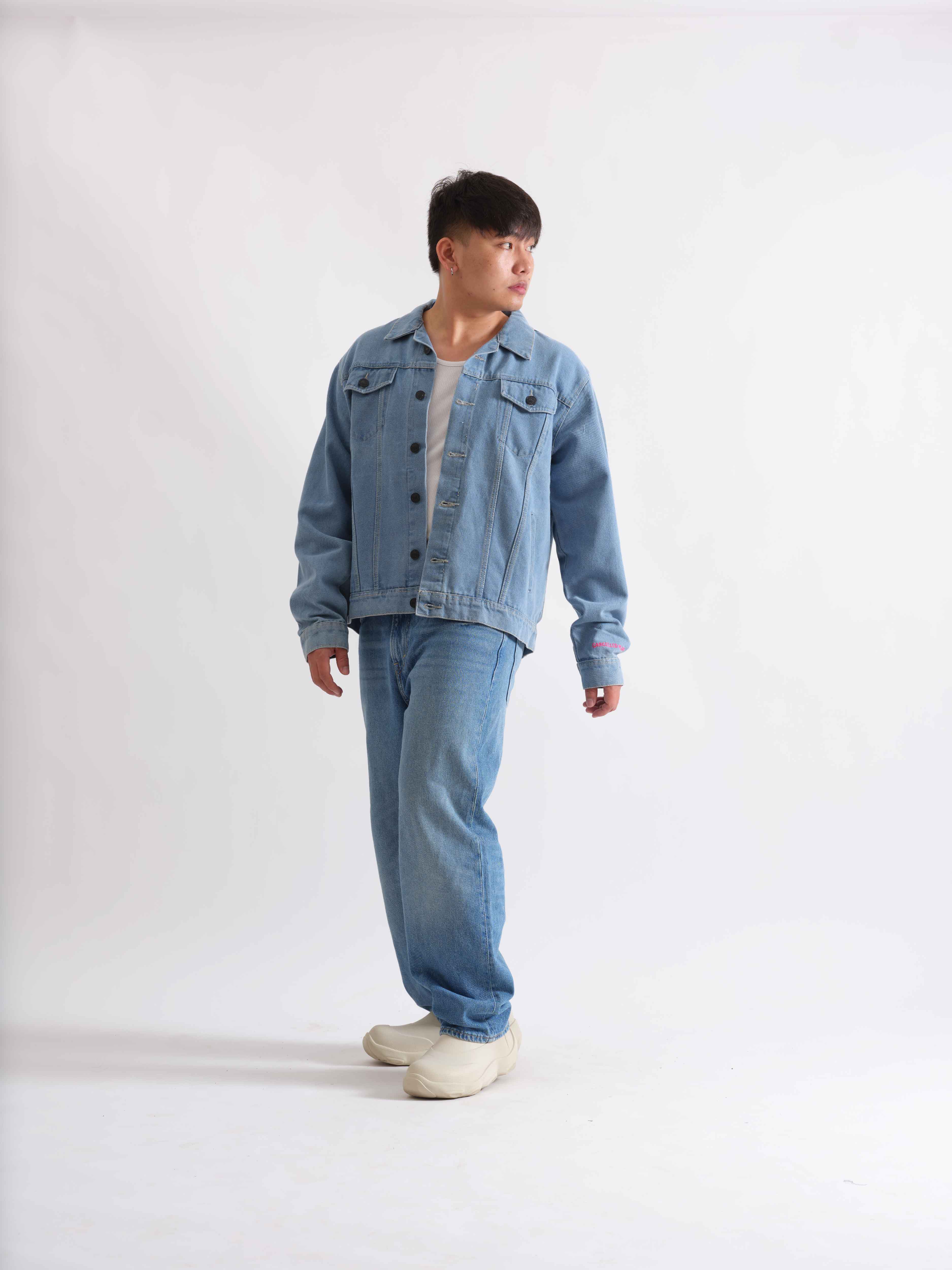 Tyra | Denim Jacket | Light Blue - Cancelled Plans shop