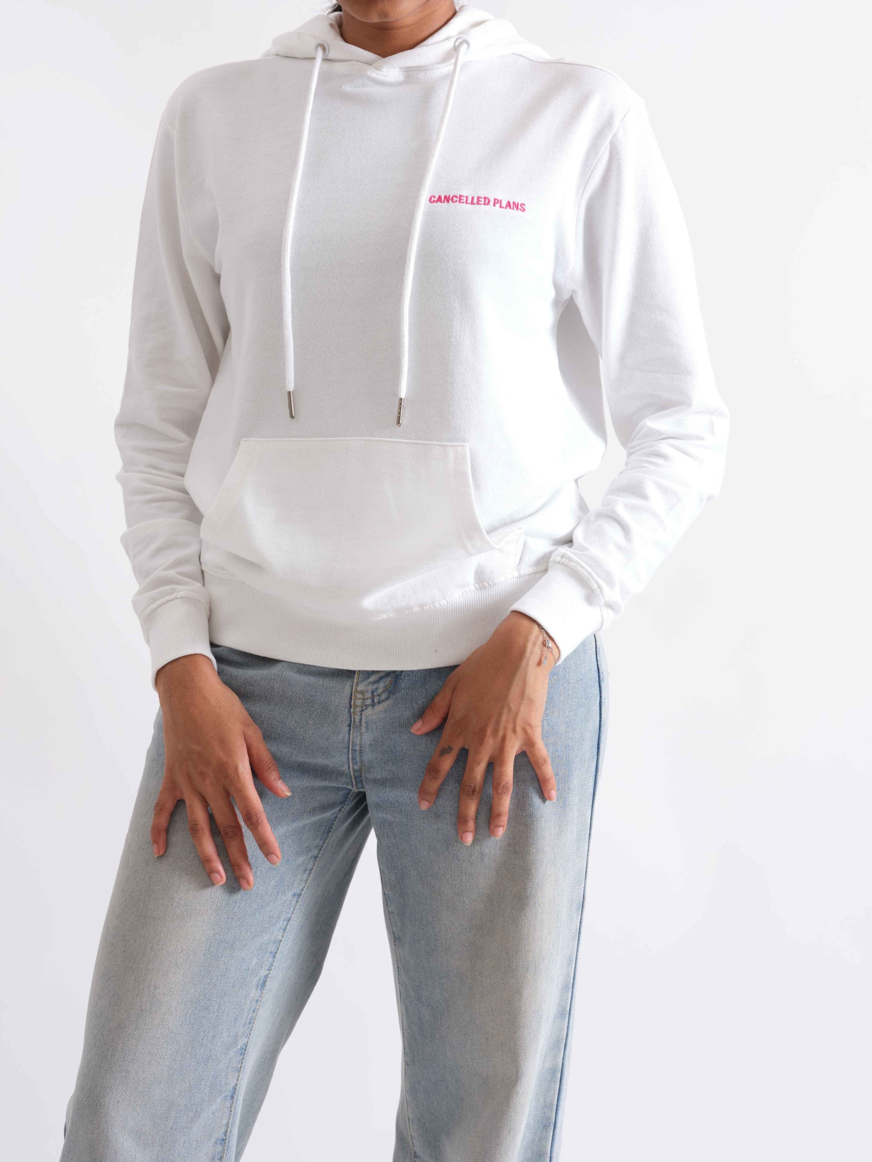 Tyra | Hoodie | White - Cancelled Plans shop