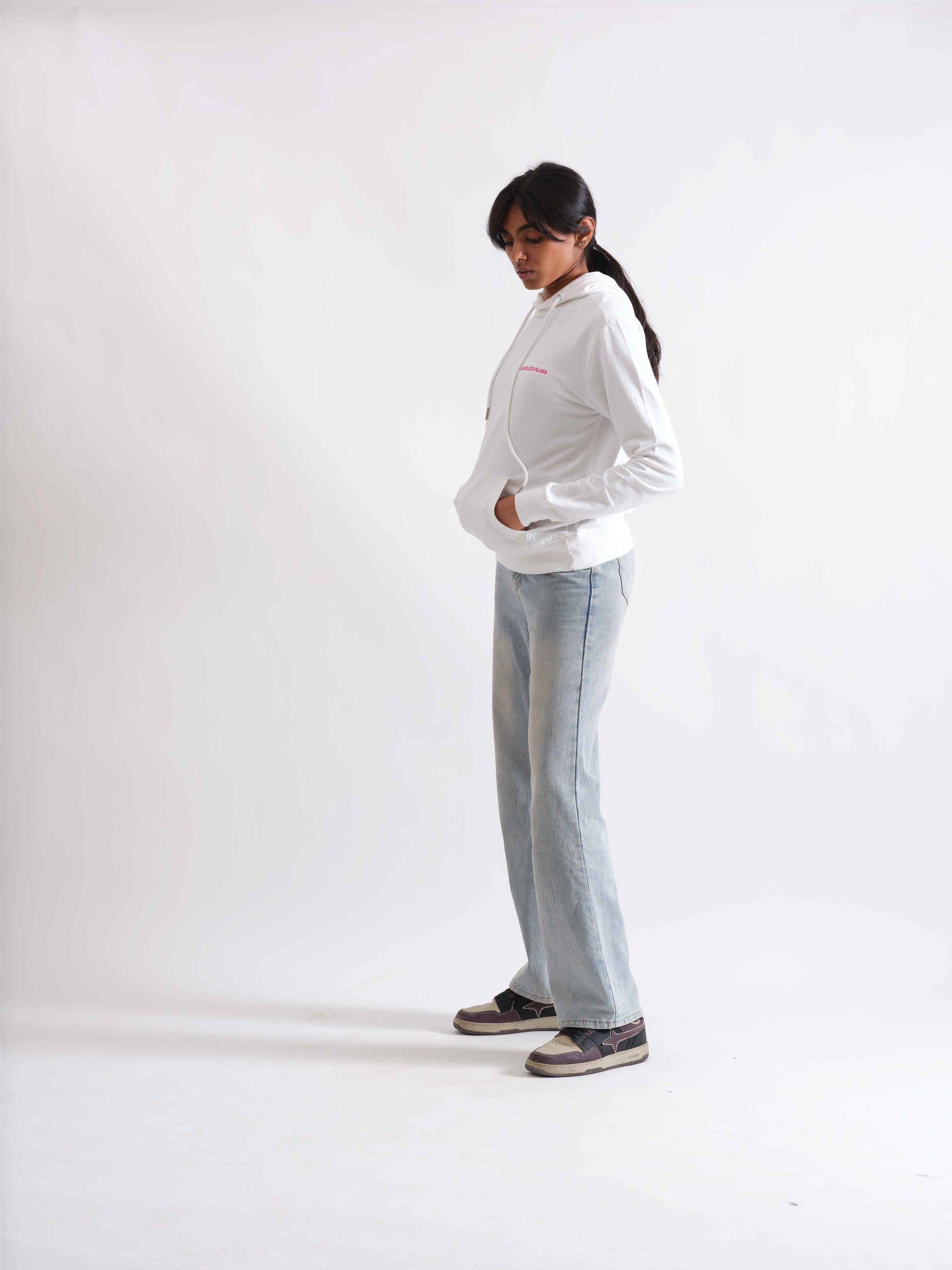 Tyra | Hoodie | White - Cancelled Plans shop