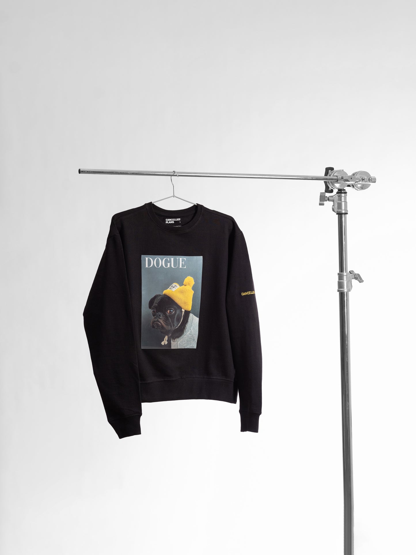 Lenny | Sweatshirt | Black - Cancelled Plans shop