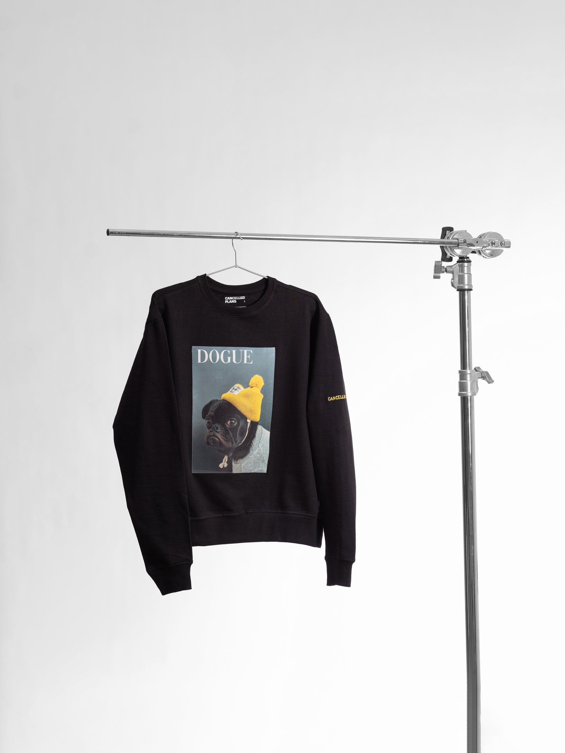 Lenny | Sweatshirt | Black - Cancelled Plans shop