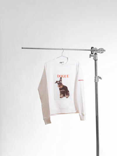 Clooney | Sweatshirt | White - Cancelled Plans shop