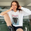 100% Recycled Cotton Sweatshirt w DOGUE 3