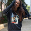 100% Recycled Cotton Sweatshirt w CLEOCATRA 1