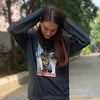 100% Recycled Cotton Sweatshirt w CLEOCATRA 1