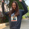 100% Recycled Cotton Sweatshirt w CLEOCATRA 1