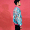 Ocean Blossom Bomber Jacket